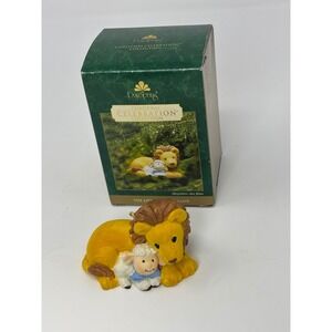 Vintage DaySpring 2002 The Lion and the Lamb Christmas Ornament Collection